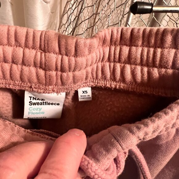 TNA Sweatfleece Cozy Fleece Boyfriend Fit - Picture 3 of 5